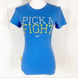 Nike Livestrong Pick A Fight Blue Tee Shirt